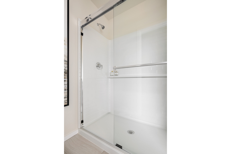 Semi-Frameless Walk-in Shower