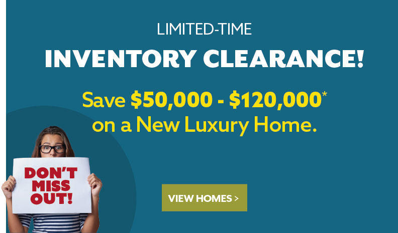 MainVue Homes Inventory Clearance