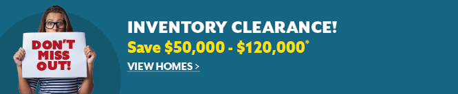 MainVue Homes Inventory Clearance