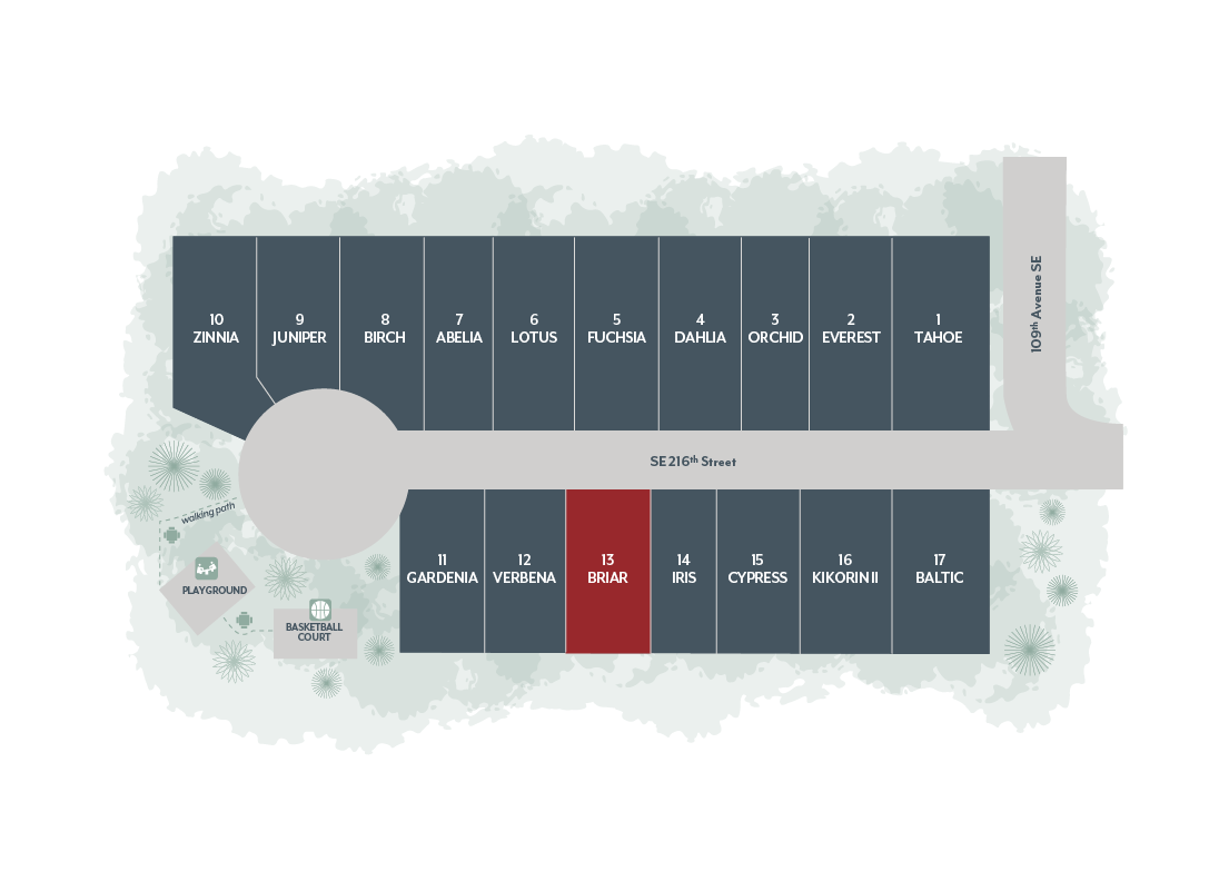 Roma Park Lot 13 Plat Map