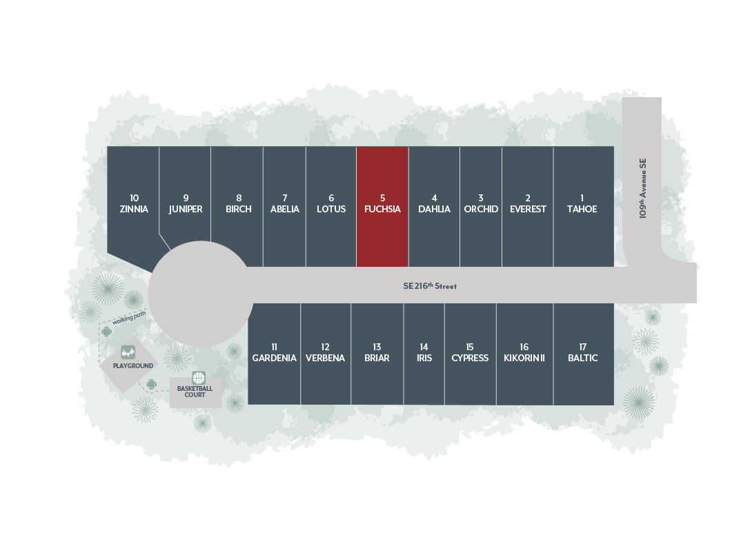 Roma Park Lot 5 Plat Map