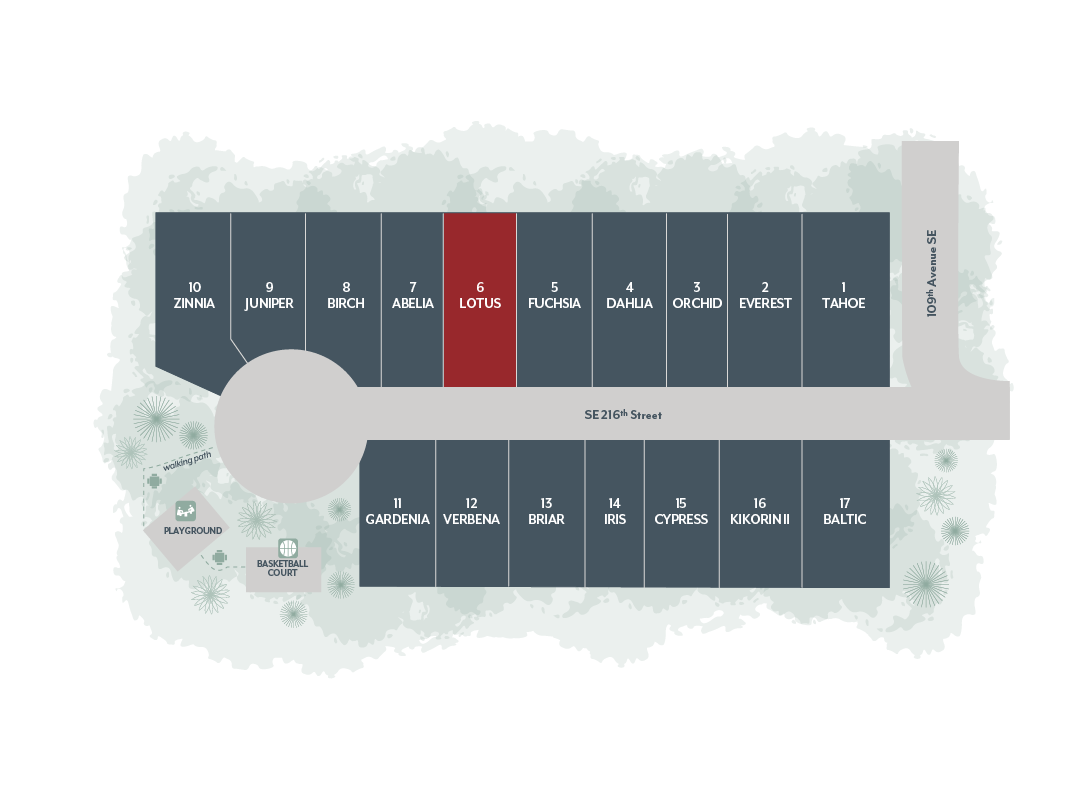 Roma Park Lot 6 Plat Map
