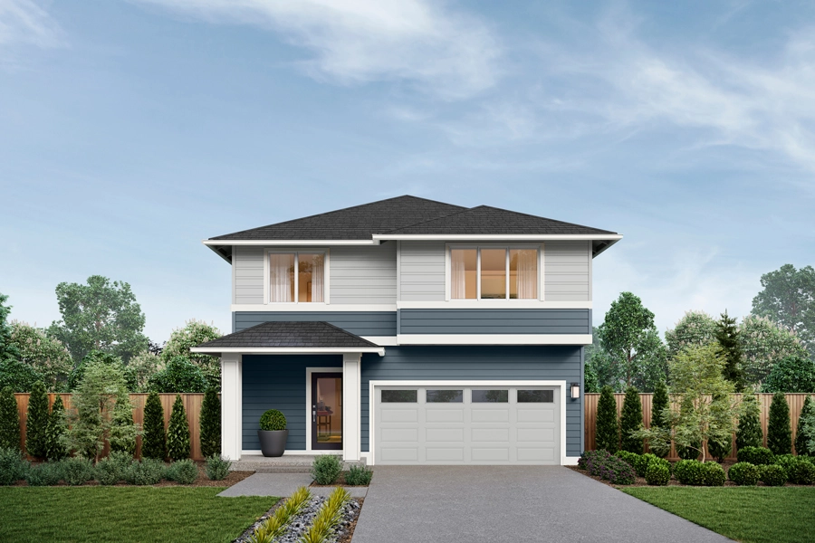 Meridian V2 Home Design | E Facade | Sky Nightfall Exterior Color Scheme