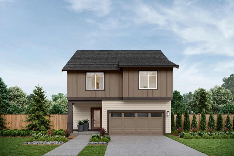 Skagit Home Design | GF Facade | Savanna Sunrise Exterior Color Scheme