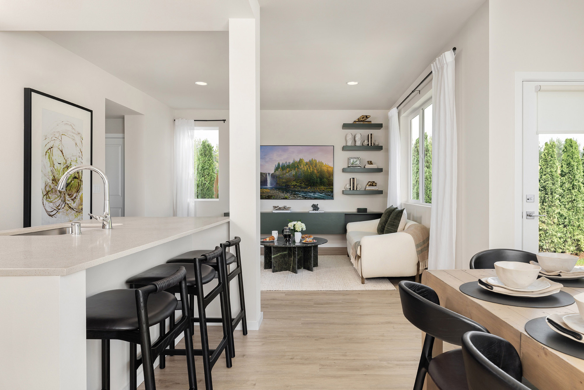 Nisqually Home Design | Sandalwood Interior Color Scheme