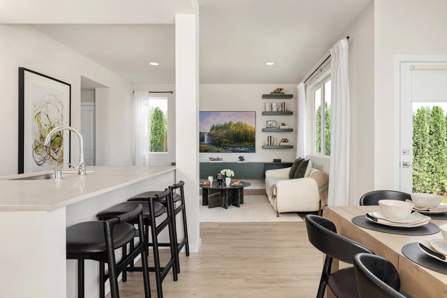 Nisqually Home Design | Sandalwood Interior Color Scheme