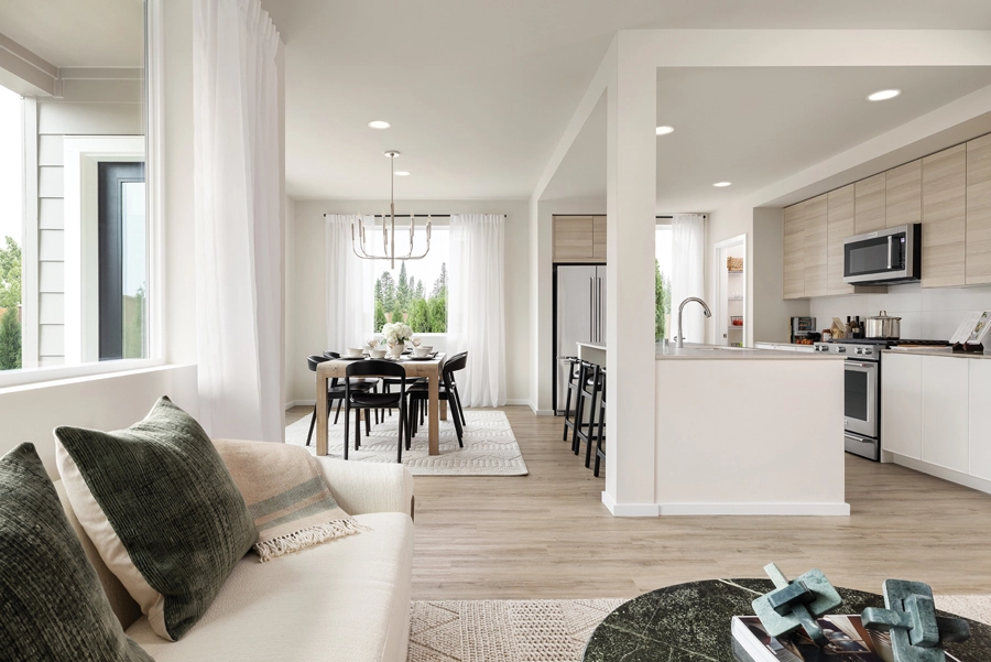 Nisqually Home Design | Sandalwood Interior Color Scheme