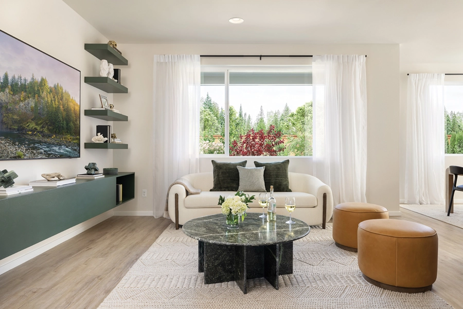 Nisqually Home Design | Sandalwood Interior Color Scheme