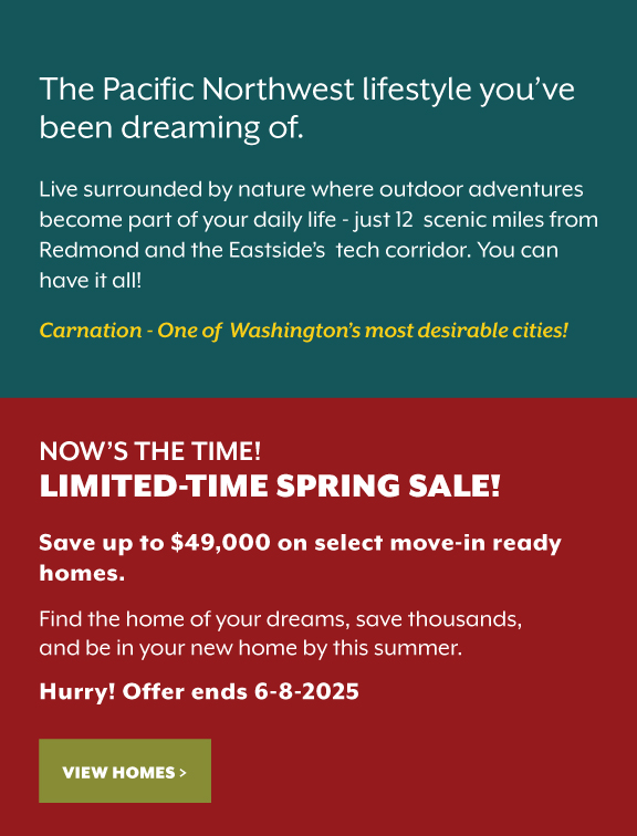 Limited Time Spring Sale